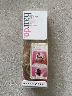 HairDo 15" CLIP IN EXTENSION WAVY R14/88H GOLDEN WHEAT
